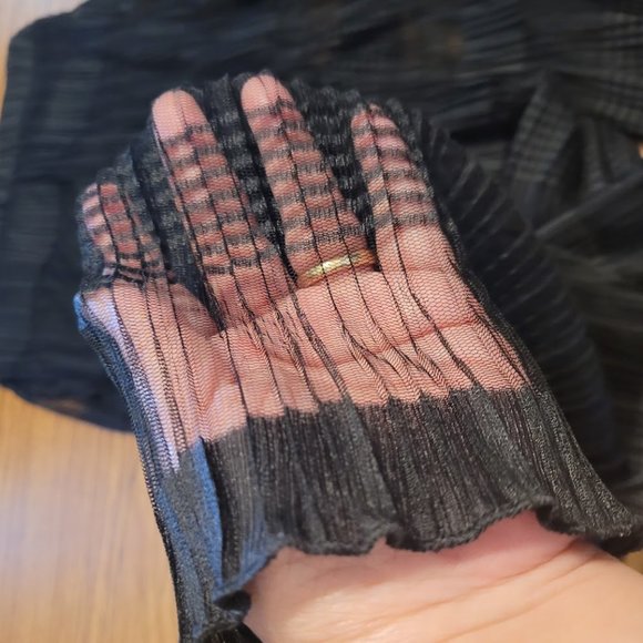 Sheer Wide Leg Pants - Picture 6 of 9